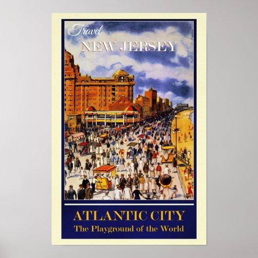 Reis New Jersey Poster (Voorkant)