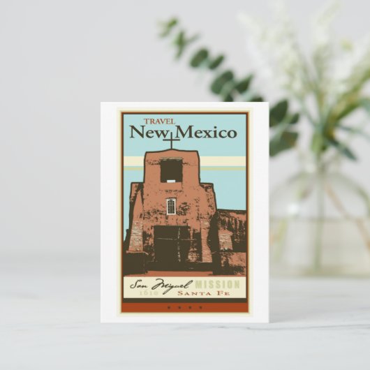 Reis New Mexico Briefkaart (Staand voorkant)