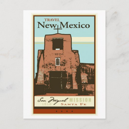 Reis New Mexico Briefkaart (Voorkant)
