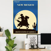 Reis New Mexico Poster (Thuiskantoor)