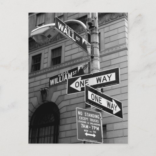 Reis New York City Briefkaart (Voorkant)