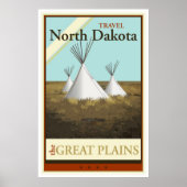 Reis North Dakota Poster (Voorkant)