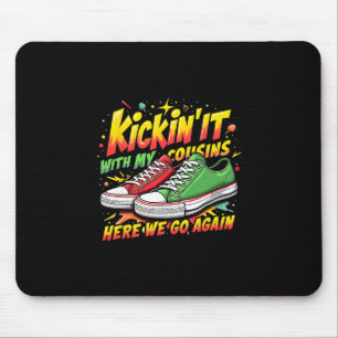 Reis om samen te komen Kickin 'het met de Kins Bla Muismat