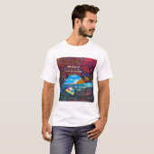 Reis om van het leven te genieten t-shirt (Voorkant volledig)