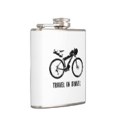 Reis op grindverpakking heupfles (Rechts)