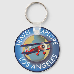 Reis op Los Angeles logo Sleutelhanger