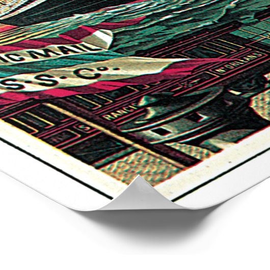 reis over de hele wereld poster (Hoek)