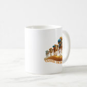 Reis over de Zijderoute Koffiemok (Voorkant rechts)