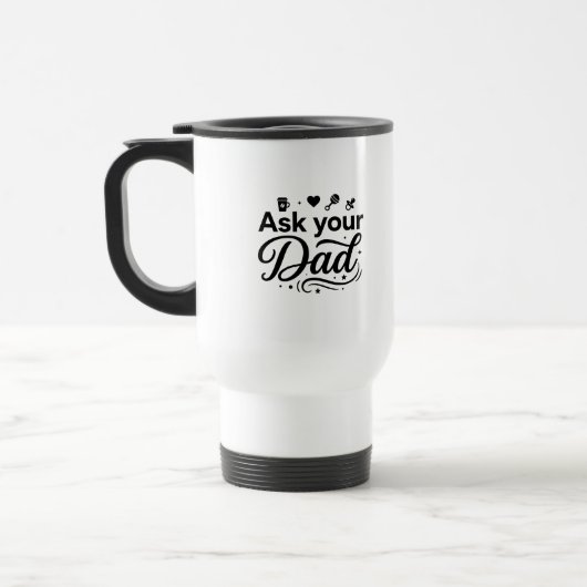 Reis Pendelaar Mok Koffie Quote 15 oz (Links)