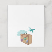 Reis Plaatskaartje (Buitenkant ongevouwen)