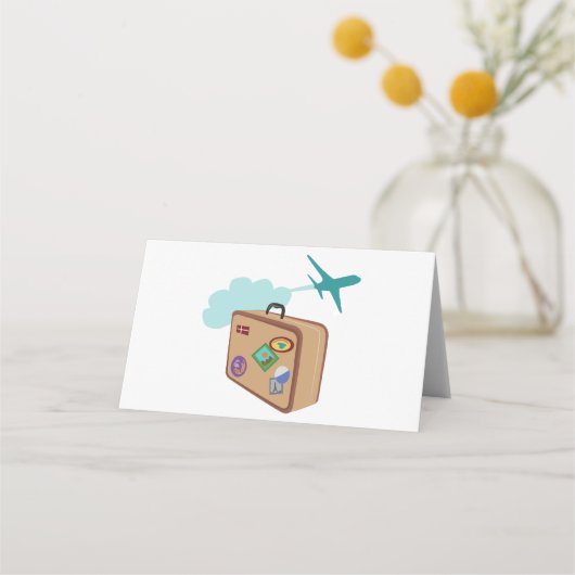 Reis Plaatskaartje (Voorkant)