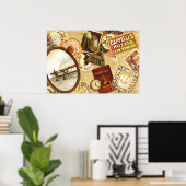 Reis Poster (Thuiskantoor)