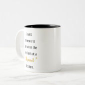 reis quote grappige Mok van 325 ml (Voorkant links)