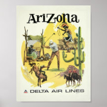 Reis Retro Arizona adverteren vintage