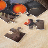 Reis rond de ringen van Uranus reisposter Legpuzzel (Zijkant)