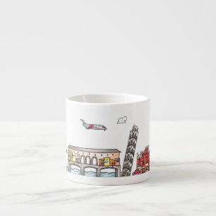 Reis rond de Wereld - Italië Espresso Kop