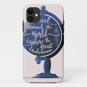 Reis rond de wereld Ontdek het grote onbekende Case-Mate iPhone Case