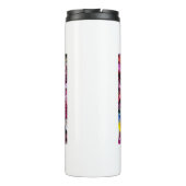 Reis roos Love Mokken Thermosbeker (Achterkant)