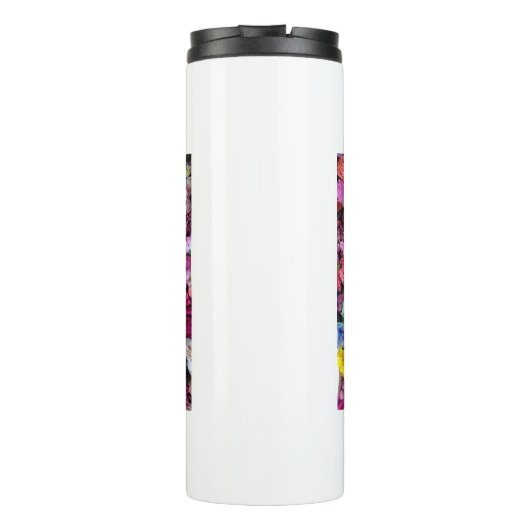 Reis roos Love Mokken Thermosbeker (Achterkant)