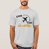 Reis Shirt naar Cancun (Voorkant)