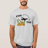 Reis Shirt naar Cancun (Voorkant)