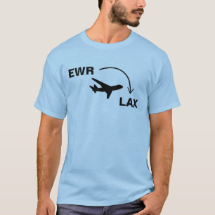 Reis Shirt naar Los Angeles Californië