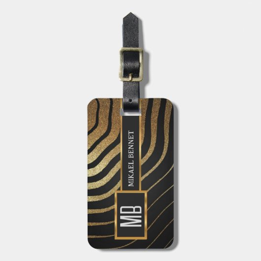 Reis slim met veilige en duurzame Bagagelabels (Voorkant verticaal)