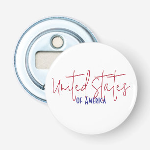 Reis souvenir cadeau Verenigde Staten van Amerika Button Flesopener