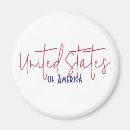 Reis souvenir cadeau Verenigde Staten van Amerika Magneet