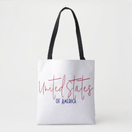 Reis souvenir cadeau Verenigde Staten van Amerika Tote Bag