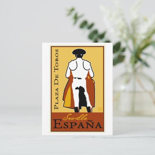 Reis Spanje Briefkaart (Staand voorkant)