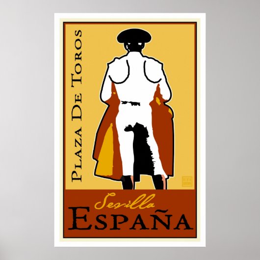 Reis Spanje Poster (Voorkant)