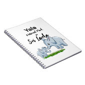 Reis Sri Lanka Notitieboek (Rechterzijde)