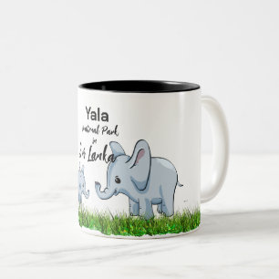 Reis Sri Lanka Tweekleurige Koffiemok