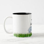 Reis Sri Lanka Tweekleurige Koffiemok (Links)