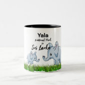 Reis Sri Lanka Tweekleurige Koffiemok (Center)