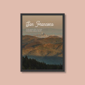 Reis Stad Naam Vintage Script Foto Zwart Briefkaart