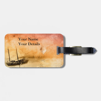 Reis Steampunk Bagage Label Gepersonaliseerd