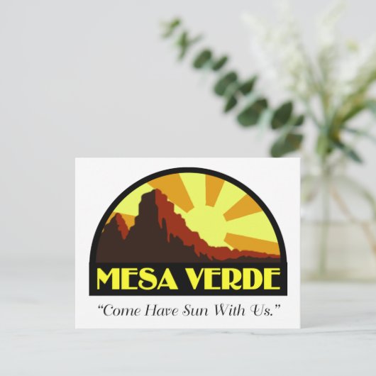 Reis stickers briefkaart (Staand voorkant)