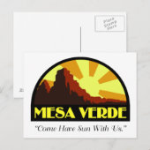 Reis stickers briefkaart (Voorkant / Achterkant)