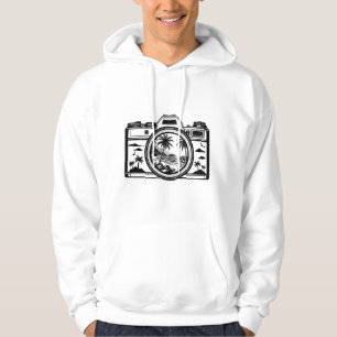 Reis strand fotografie camera   hoodie