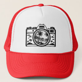 Reis Strand Fotografie Camera Trucker Pet