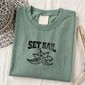Reis T-shirt met vintage boot