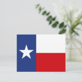 Reis Texan TX van de Reis van de Staat van de Ster Feestdagenkaart (Staand voorkant)