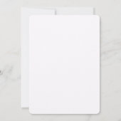 Reis Thema Afstudeerfeest Uitnodiging (Achterkant)