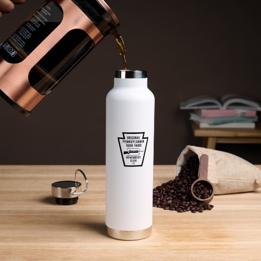Reis thermosfles waterfles (Koffie (Gedraaid) )