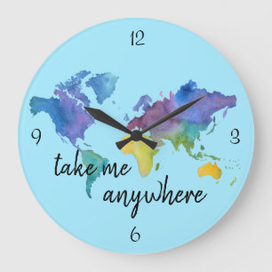 Reis Thleed, Waterverf Clock Grote Klok