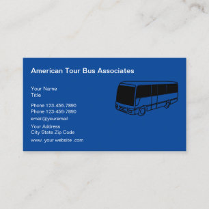 Reis Tour Bus Operator Visitekaartje