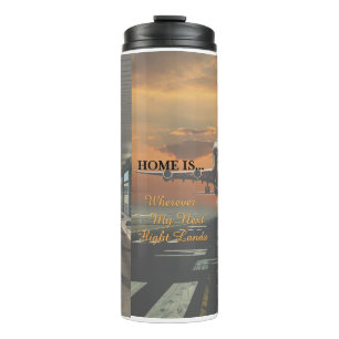 Reis-tumbler voor stewardessen en cabinepersoneel thermosbeker