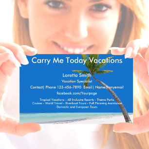 Reis Vakantie Specialist Visitekaartje